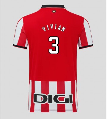 Lacne Muži Futbalové dres Athletic Bilbao Dani Vivian #3 2025-26 Krátky Rukáv - Domáci